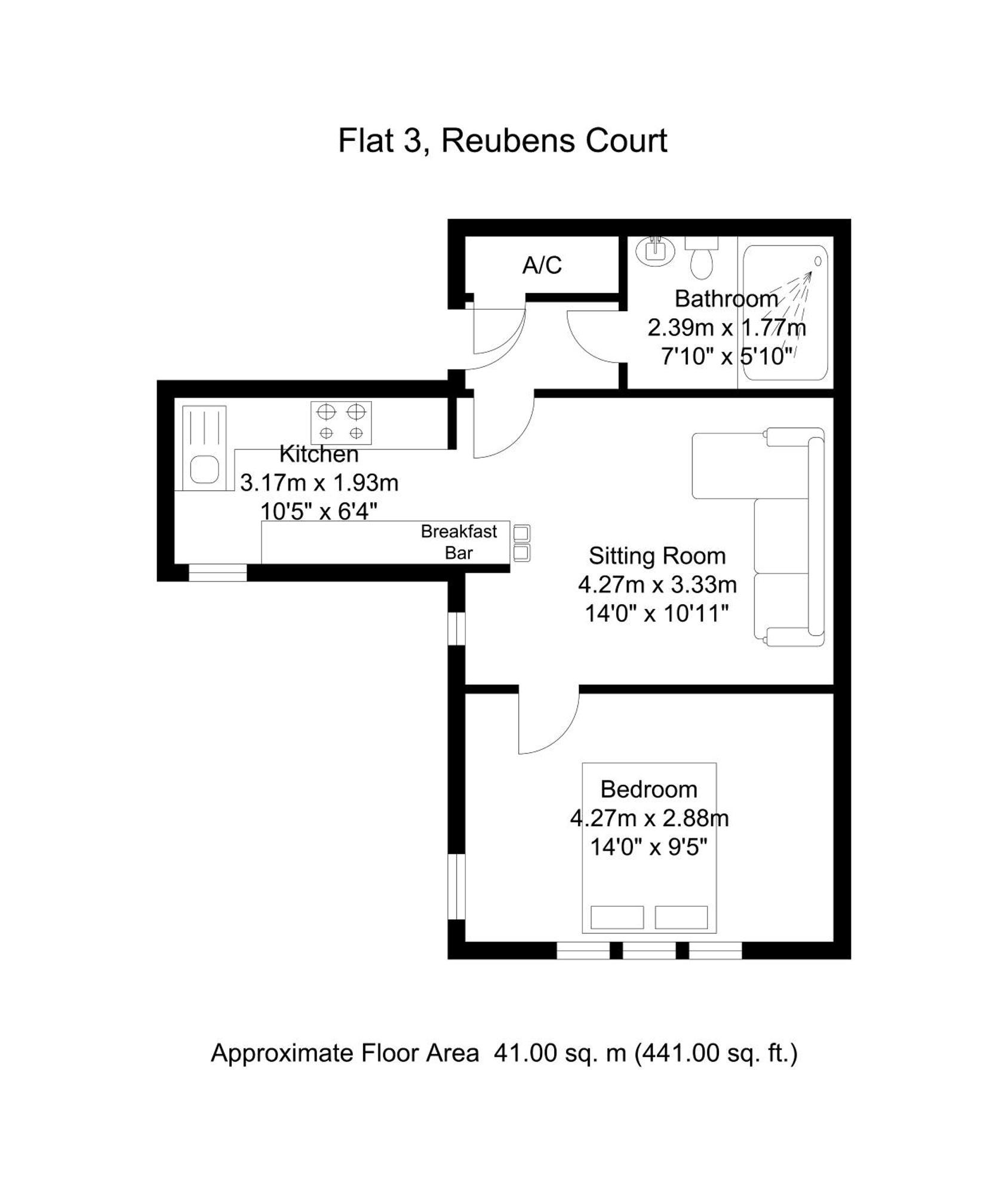 City Apartments - Reubens Court 요크 객실 사진