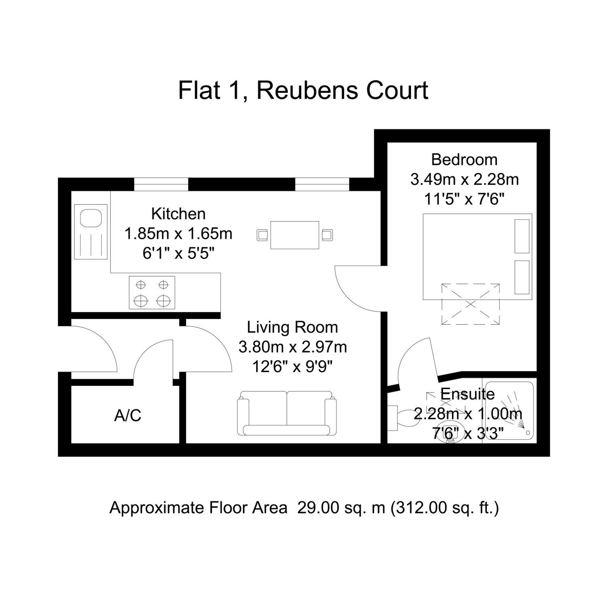City Apartments - Reubens Court 요크 객실 사진